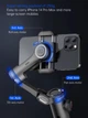 Стабилизатор для телефона ручной стедикам Aochuan Stabilizer XE портативный на 3 оси стабилизации для смартфона Iphone Android компактный - изображение 6