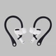 Силіконовий тримач для безпровідних навушників Ear Hooks Black - изображение 2