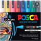 Zestaw markerów Uni Posca dekoracyjne z farbą 8 szt (4902778154151) - obraz 1