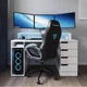 Стол компьютерный игровой Майнкрафт Upgrade с подсветкой RGB Белый L=1600мм (арт.SKRZ1000-143) - изображение 2