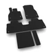 Двошарові килимки Sotra Premium Graphite для Mercedes-Benz EQE (X296)(SUV)(7 місць)(1-2-3 ряд) 2022→ (ST 10005-PR-Graphite) - изображение 1