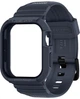 Чехол и ремешок 2в1 Spigen Rugged Armor Pro для Apple Watch 44/45 mm Charcoal Gray (ACS00819) - изображение 1