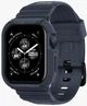 Чехол и ремешок 2в1 Spigen Rugged Armor Pro для Apple Watch 44/45 mm Charcoal Gray (ACS00819) - изображение 3