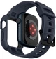 Чехол и ремешок 2в1 Spigen Rugged Armor Pro для Apple Watch 44/45 mm Charcoal Gray (ACS00819) - изображение 6