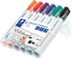 Zestaw markerów Staedtler Lumocolor do białych tablic 6 szt (4007817314326) - obraz 2