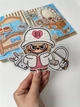 Лабубу на липучках Labubu Книга игра - изображение 6