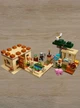 Конструктор детский Minecraft лагерь разбойников набор из кубиков и фигурок здания крепость оружие инструменты персонажи животные элементы локации и декора 562 деталей развивающая игрушка для мальчика подарок One Pro 68356 - изображение 12