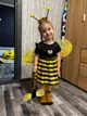 Детский костюм пчелка пчела на девочку 2 - 6 лет крылья юбка обруч палочка - изображение 3