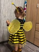 Детский костюм пчелка пчела на девочку 2 - 6 лет крылья юбка обруч палочка - изображение 4
