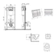 Готовое решение Qtap для ванной комнаты: подвесной унитаз Swan Ultra Quiet 520×360×320 + комплект инсталляции Nest 4 в 1 (квадратная клавиша Chrome) - изображение 2