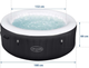 Jacuzzi dmuchane Bestway 180 x 66 cm 4-osobowe 60001 Lay-Z Miami (6942138975796) - obraz 6
