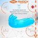 Капа Shock Doctor Single Braces под брекеты взрослая, возраст 12+ Blue (4100-BLU-AD) - изображение 3
