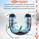 Капа Shock Doctor SuperFit взрослая, возраст 11+ Black (8901-BK-AD) - изображение 5