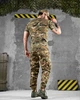 Тактический летний комплект 3 в 1 футболка, бейсболка, штаны, полномерные Combat Tactical Multicam XXL - изображение 4