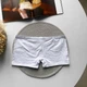 Женские коротенькие боксеры шорты Dyana 9185 натуральный хлопок, Белые L/XL (бедра до 95см) - изображение 2
