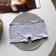 Женские коротенькие боксеры шорты Dyana 9185 натуральный хлопок, Серые L/XL (бедра до 95см) - изображение 2