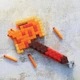 Игрушечное оружие Hasbro Бластер-топор NERF Minecraft Minecraft Firebrand (F8953) (251367) - изображение 6