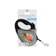 Поводок-рулетка для собак WAUDOG R-leash, рисунок "Милитари", S, до 15 кг, 5 м, светоотражающая лента - изображение 2