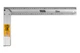 Угольник Mastertool 350 мм алюминиевый (30-2350) - изображение 2