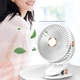 Портативний USB вентилятор на акумуляторі з прищіпкою Mini Fan Білий - зображення 2