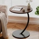 Стіл журнальний Modern Home 40 х 40 х 62 см (M50275-BR) Коричневий - зображення 3