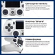 Бездротовий геймпад Sony DualShock 4 White для PS4/PC/Смартфону - зображення 3