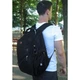 Городской рюкзак Bag 8810 33л. Black Ультрапрочный Износостойкий с защитой от влаги Водоотталкивающий USB порт и Аудиопорт AUX Универсальный для детей и взрослых - изображение 5