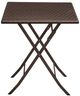 Stolik ogrodowy ModernHome by Multistore (RAK-62 BROWN) - obraz 1
