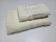 Набор 2 махровых полотенца для ванной VIP COTTON ROWAN 70*140см + 50*90см, шампань - изображение 2