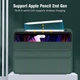 Силиконовый чехол обложка + Pencil Direct Charge + Pencil Holder BBM1 для iPad Pro 12.9" 2020/2021/2022/Air 13" 2024(M2)/2025(M3)/2026(M4) Темно-зеленый - изображение 5