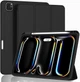 Силиконовый чехол обложка + Pencil Direct Charge + Pencil Holder BBM1 для iPad Pro 11" 2024 (M4)/2025(M5) Черный - изображение 1