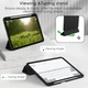 Силиконовый чехол обложка + Pencil Direct Charge + Pencil Holder BBM1 для iPad Pro 11" 2024 (M4)/2025(M5) Черный - изображение 3