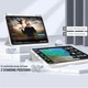 Силиконовый чехол обложка + Pencil Direct Charge + Pencil Holder BBM1 для iPad Pro 12.9" 2020/2021/2022/Air 13" 2024(M2)/2025(M3)/2026(M4) Серый - изображение 2