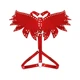 Женская портупея Art of Sex - Wings красная L-2XL, экокожа - изображение 4