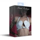 Лиф Сердце из натуральной кожи Feral Feelings - Hearts Bra White - изображение 3