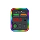 Автомобильный FM-трансмиттер WUW C162, Bluetooth 5.0, быстрая зарядка, 2 USB, Type-C, черный - изображение 2