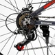 Велосипед Спортивный 26 дюймов Corso PULSAR PL-318 оборудование Shimano алюминиевая рама 13 дюймов 21 скорость. Multicolor (164805) - изображение 7