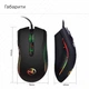 Мышь Hongsund 7D Gaming Mouse USB, RGB подсветка, Black - изображение 9