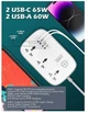 Удлинитель сетевой Ldnio SC3416 65W 5A 2 метра - изображение 5
