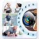 Смарт-часы Hoco Y21 AMOLED Smart sports watch (call version) Silver (6942007624084) - изображение 4