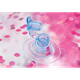 Надувной круг для плавания от 9 лет Intex 107см прозрачный (IND-56274-pink) - изображение 3