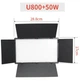 Светодиодная студийная лампа LED Camera Light U-800 29 см 50 Вт Штатив 2.1 м + 2 аккумулятора + зарядка - изображение 5