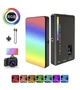 Портативный накамерный видеосвет W140 RGB LED для фото и видеосъемки (2500-9000K, 3100мАч) - изображение 1