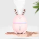 Увлажнитель воздуха детский Humidifier Rabbit LED 2в1 и ароматизатор c подсветкой, Зайчик Розовый - изображение 1