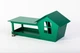 Кормушка для птиц на окно "Домик зеленый" House_for_birds - изображение 2