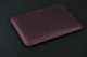 Чохол для MacBook Модель H2 з натуральної шкіри колір Бордо - зображення 2