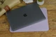 Чохол для MacBook Модель H1 з натуральної шкіри колір Ліловий - зображення 4