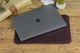 Чохол для MacBook Модель H2 з натуральної шкіри колір Бордо - зображення 3