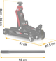 Podnośnik samochodowy Humberg HM-381 3 t (5903890623005) - obraz 10