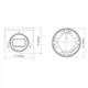 IP-відеокамера 4Mp TVT TD-9545S4-C(D/AZ/PE/AW3) White f=2.8-12mm, ІЧ+LED-підсвічування, з мікрофоном (77-00372) - зображення 2